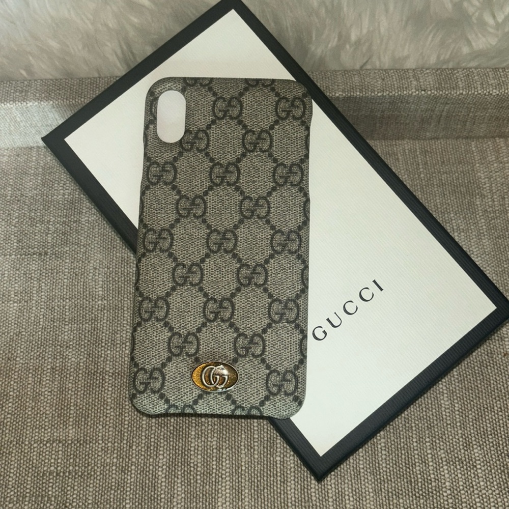 Gucci Logo iPhone XS Max cell phone case
